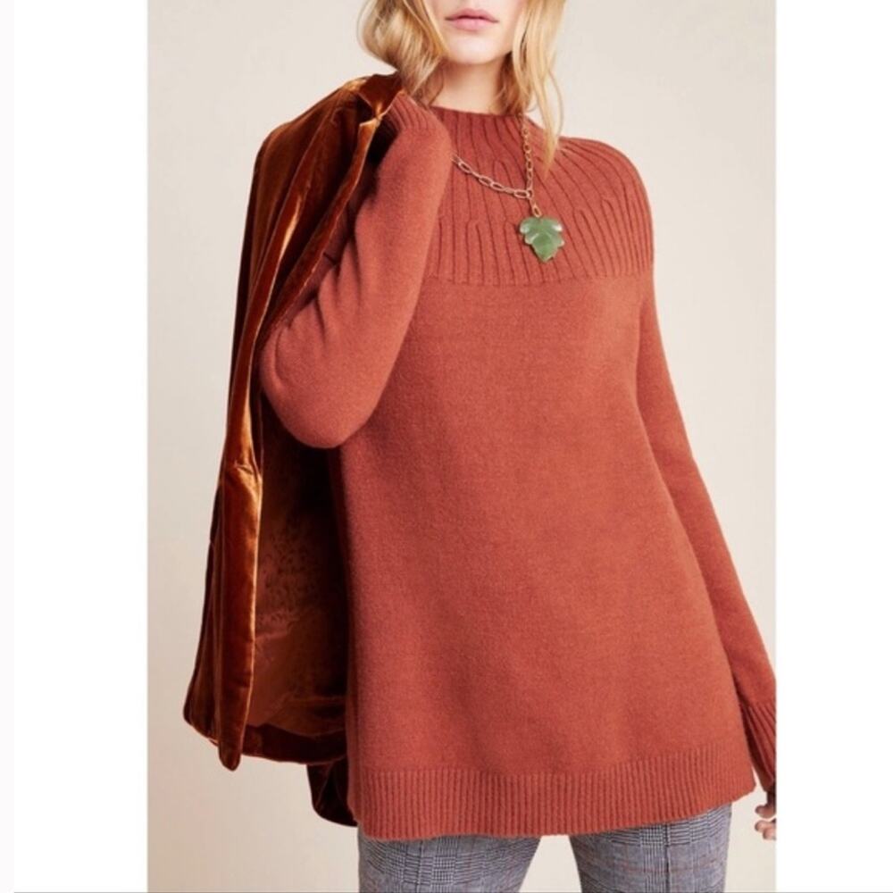 Anthropologie | Welford Mock Neck Autum Sweater